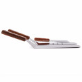 Stainless steel bakeware set pastry tools angled metal icing spatula